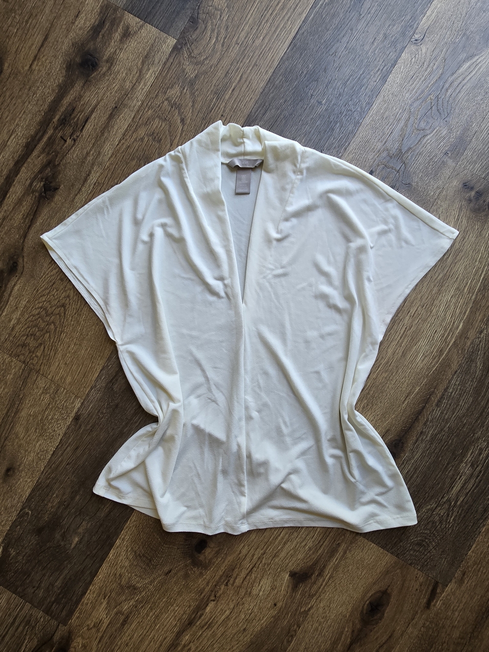 H&M White Cream Women's Tunic Top